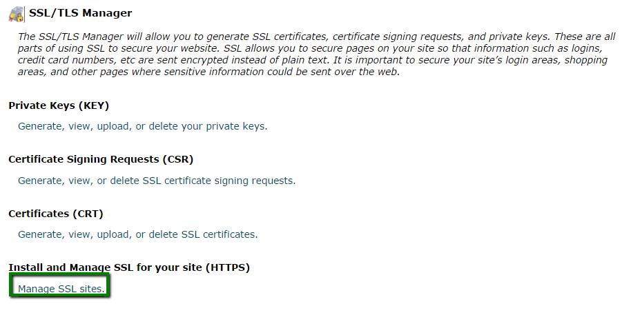 Installing An Ssl Certificate On Your Server Using Cpanel Hosting Images, Photos, Reviews
