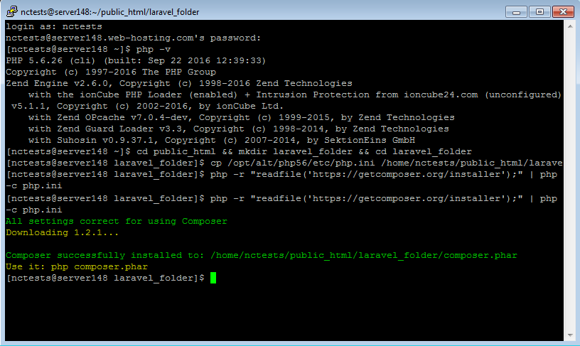 How To Install Laravel On Our Server Hosting Namecheap Com Images, Photos, Reviews