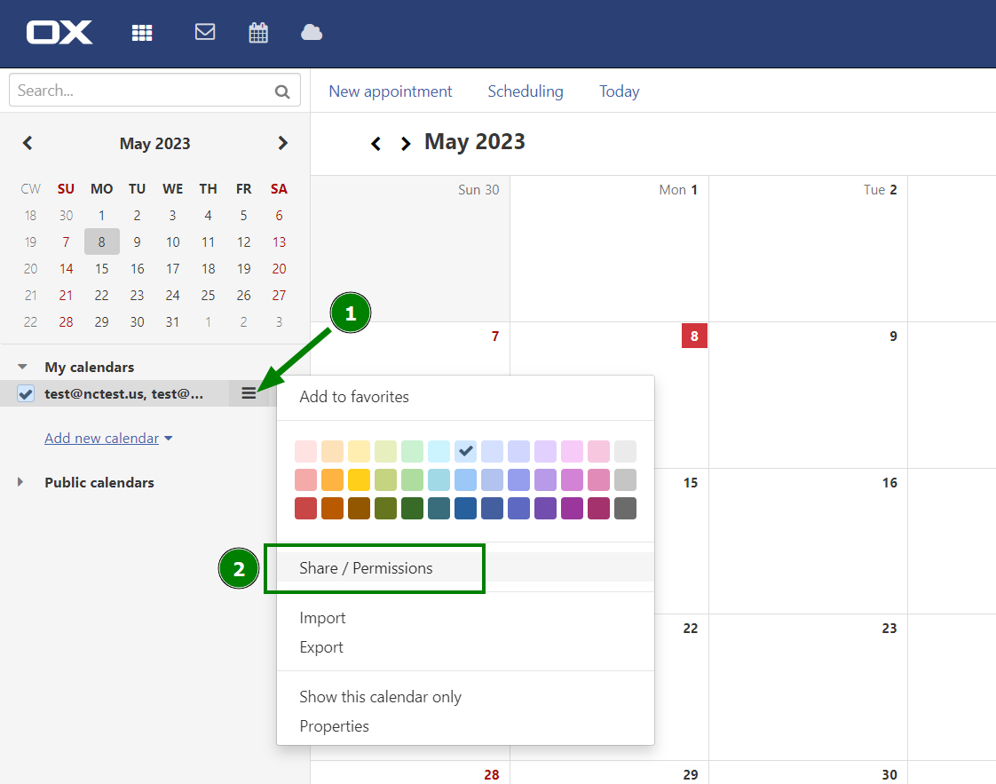 How to sync Private Email calendar with Google Calendar Email service