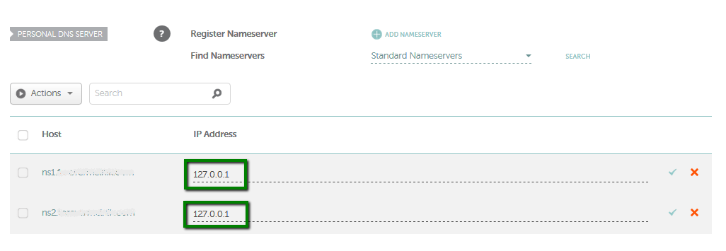 How Can I Update My Personal Nameserver S Ip Address Domains Namecheap Com