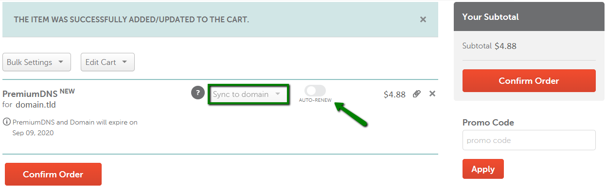 How To Purchase Premiumdns For A Namecheap Domain Premiumdns Namecheap Com