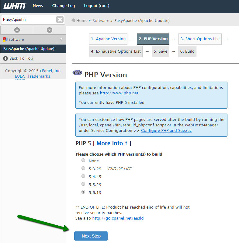 How to change PHP configuration on a VPS/Dedicated server (for ...