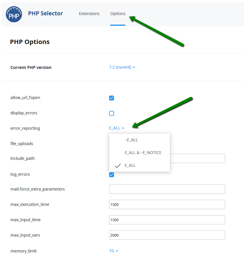 cpanel php gets downloaded rather the runs