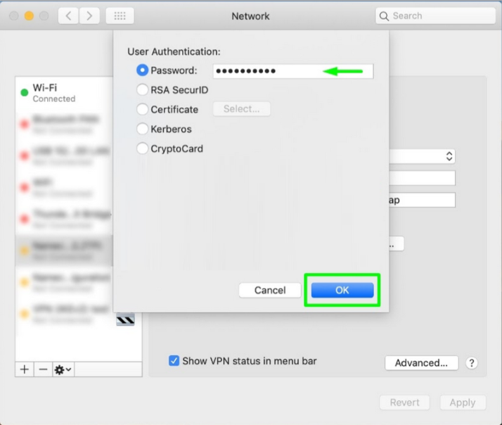 using pptp on mac 10.3