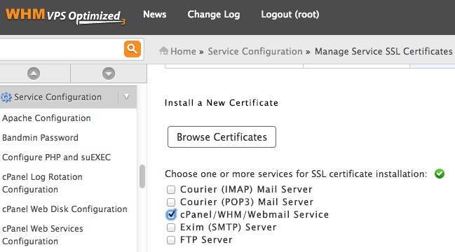 How To Secure The Server Services Control Panel Login Webmail Owa With Your Certificates Ssl Certificates Namecheap Com