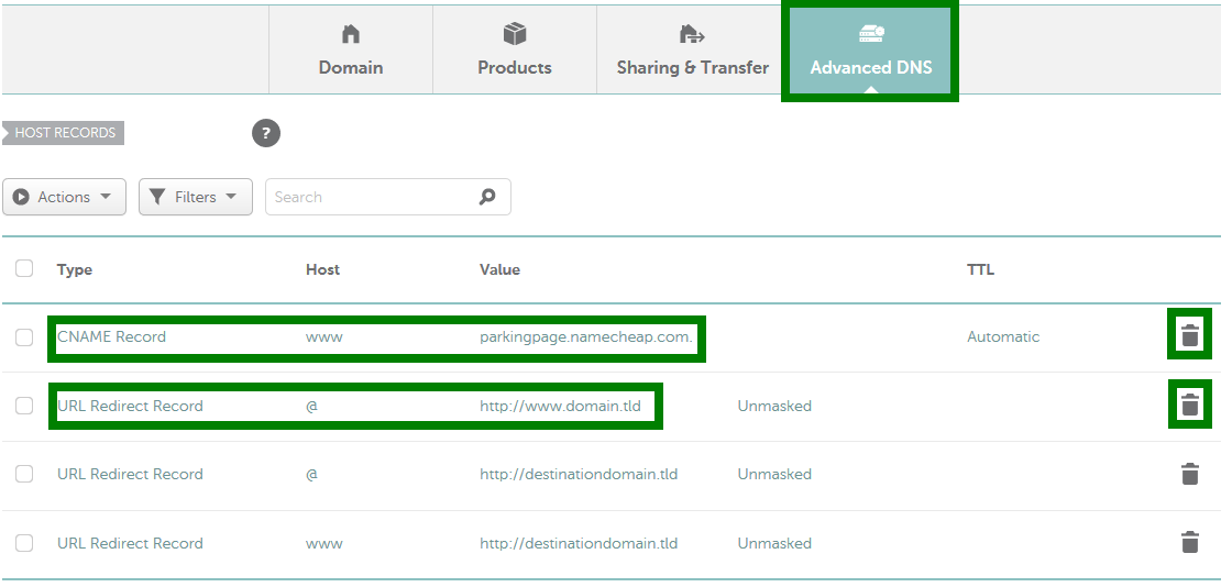 How To Redirect A Url For A Domain Domains Namecheap Com