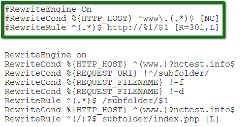 Alvorlig mulighed civilisation How to set up rules and redirects in .htaccess - Hosting - Namecheap.com