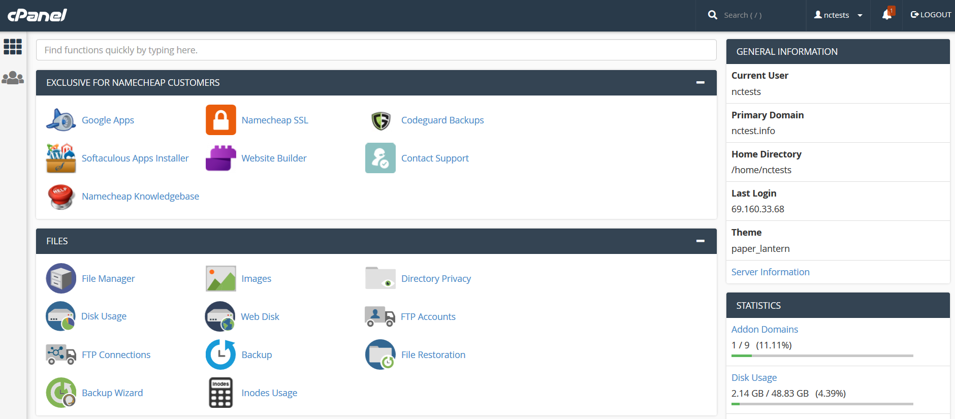 cpanel whm account creator