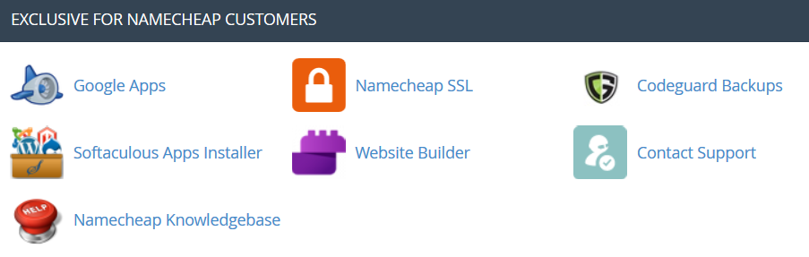 cpanel namecheap