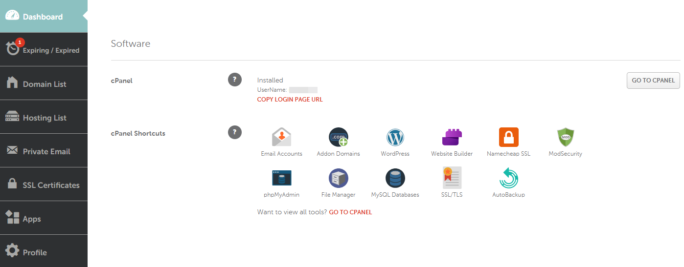 where-can-i-log-in-to-my-cpanel-hosting-account-hosting-namecheap