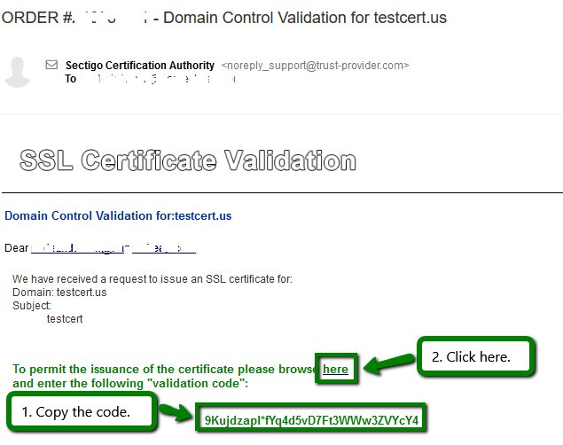 certificate validation check