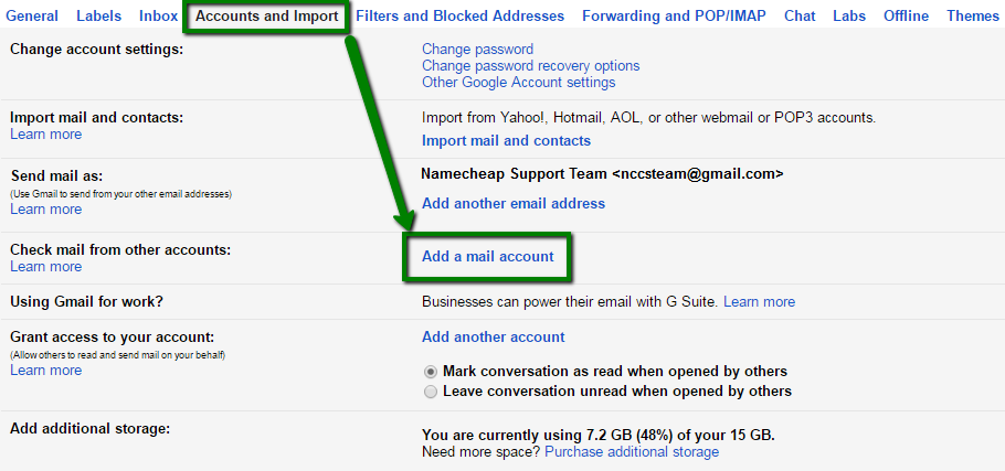 how to bypass cpanel email and send to gmail