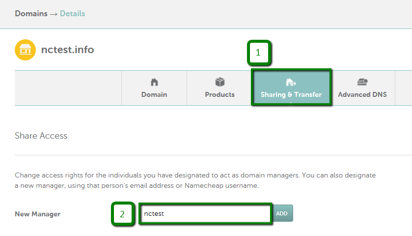 How to find out my domain manager