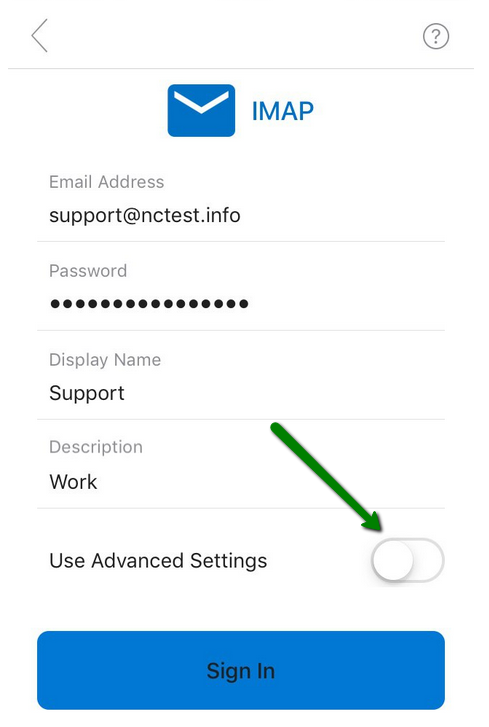 Private Email account setup in Outlook for iOS - Email service ...