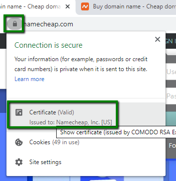 How do I check hashing algorithm? - SSL Certificates - Namecheap.com