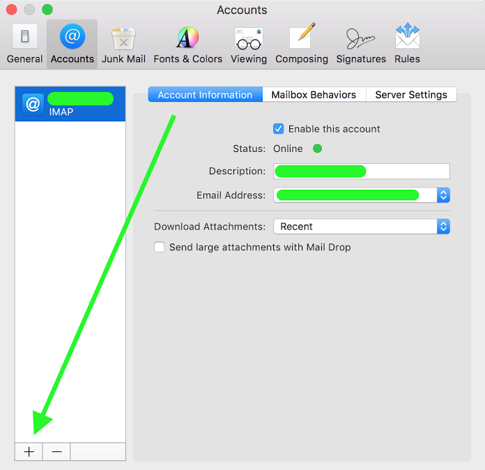 email client for mac that allows pop3