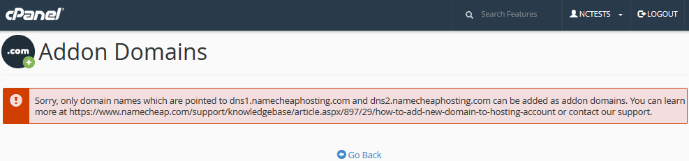 How to set up a cPanel addon domain | Gotmyhost