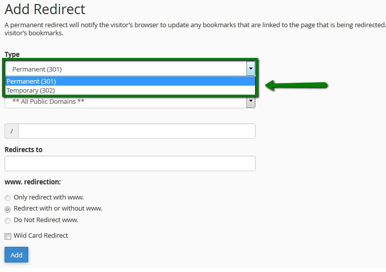 How to create site/domain redirect - Hosting - Namecheap.com