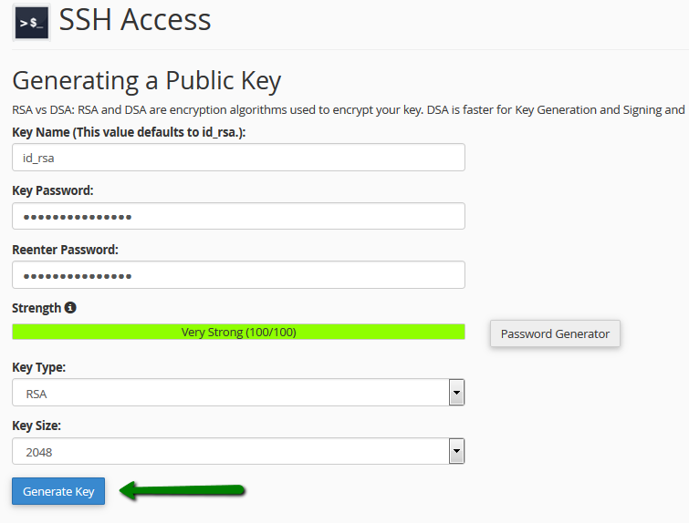 Generate Public Key And Private Key Using Rsa