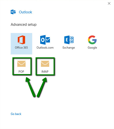 outlook private email switch