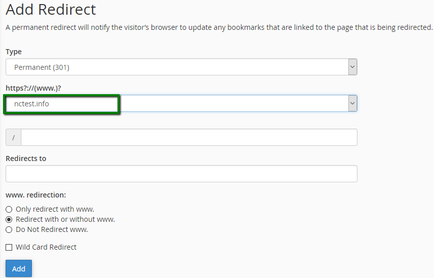 How to create site/domain redirect - Hosting - Namecheap.com