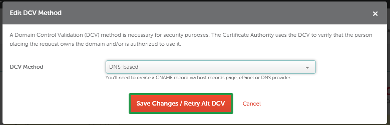 How Can I Complete The Domain Control Validation Dcv For My Ssl Certificate Ssl Certificates Namecheap Com