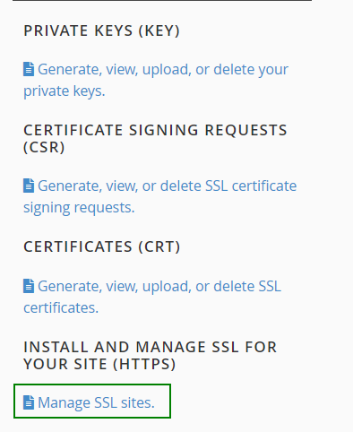 Installing An SSL Certificate On Your Server Using CPanel Hosting Namecheap Com