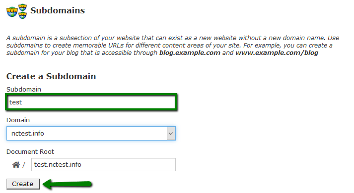 How To Create A Subdomain In Cpanel Hosting Namecheap Com