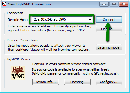 Specify port vnc server how to download a green screen for zoom