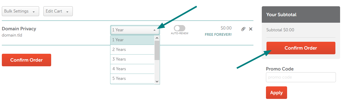 cheap domain free privacy guard