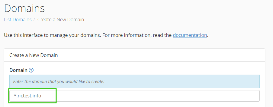 How to create a wildcard subdomain in cPanel - Hosting - Namecheap.com