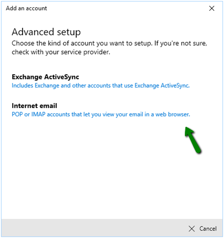 Setting up a Zimbra Exchange Email Address in Windows Mail - Kualo Limited